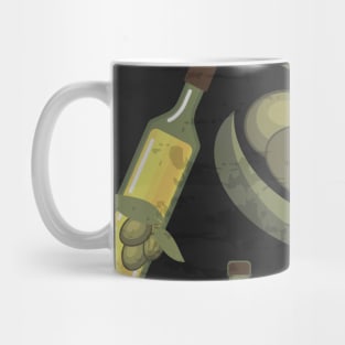 Olives blackboard Mug